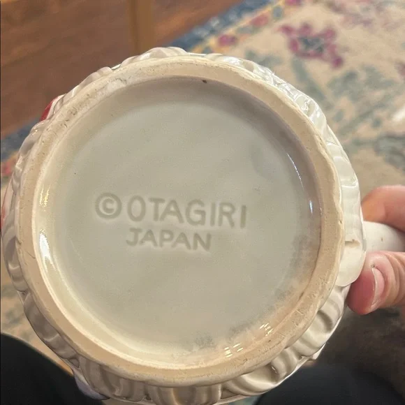 Vgt Otagiri Hand-Painted Ceramic Fruit Pitcher. Made in Japan - Picture 6 of 6